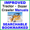 Thumbnail Collection of 2 files - Case 1150E 1155E Dozer Crawler Service Repair Manual & Operators Instruction Manual - IMPROVED - DOWNLOAD