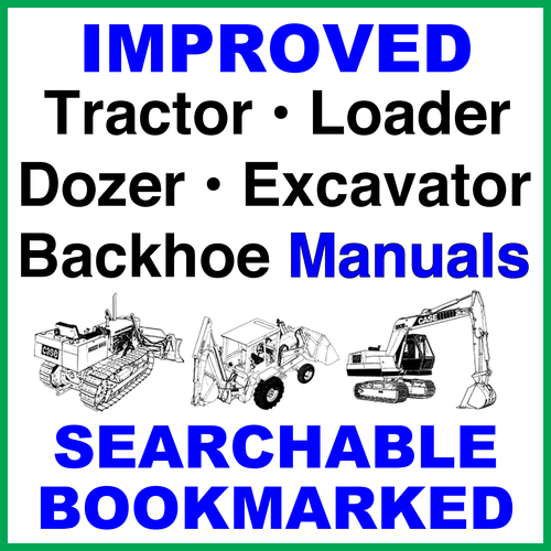 Product picture Collection of 2 files - Case CX290 Crawler Excavator Service Repair Manual & Operators Instruction Manual - IMPROVED - DOWNLOAD