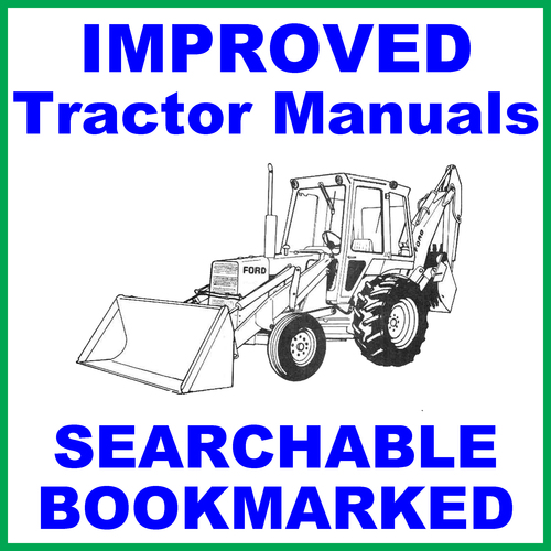 Product picture Ford 550 Tractor Loader Backhoe Factory Operators Owner Manual - IMPROVED - DOWNLOAD