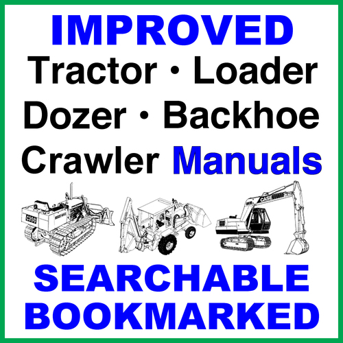 Product picture Case 450 Crawler Tractor Loader Backhoe Forklift Digger SERVICE Repair MANUAL - IMPROVED - DOWNLOAD