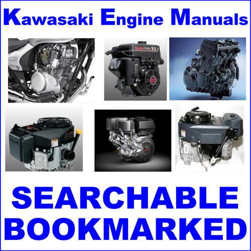 Product picture Kawasaki FC290V FC400V FC401V FC420V FC540V OHV 4-Stroke Engine Service Manual - IMPROVED - DOWNLOAD