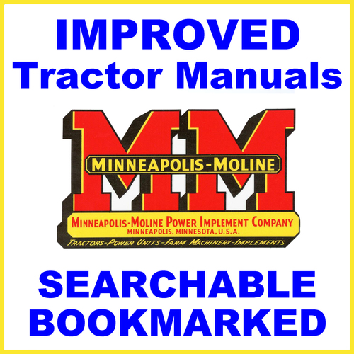 Product picture Minneapolis-Moline G955 Tractor Repair Shop Manual - IMPROVED - DOWNLOAD