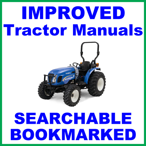 Product picture New Holland Boomer 40 50 Compact Tractor Illustrated Parts Manual Catalog - IMPROVED -DOWNLOAD