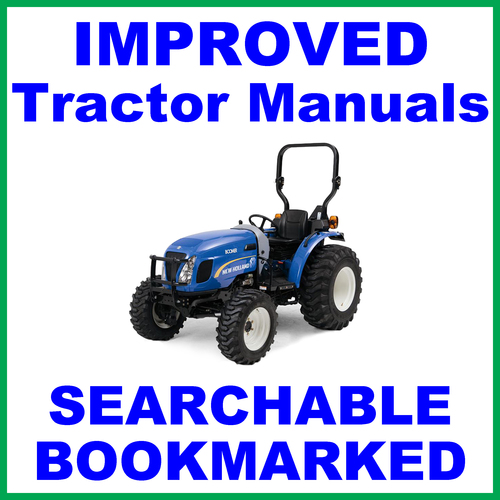 Product picture New Holland Boomer 30 35 Compact Tractor Illustrated Parts Manual Catalog - IMPROVED -DOWNLOAD