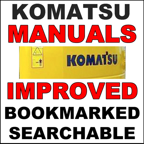Product picture Komatsu PC100-6 PC120-6 Hydraulic Excavator FACTORY Service Repair Manual - IMPROVED - DOWNLOAD