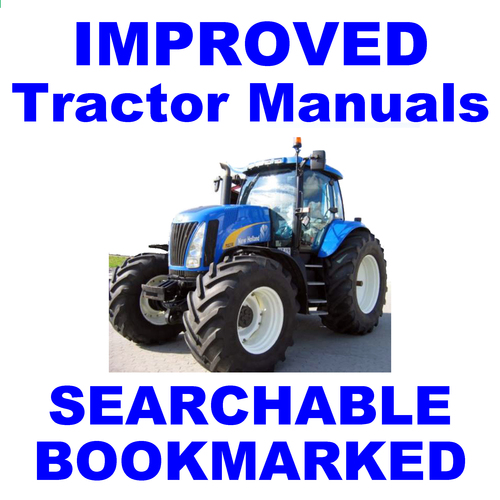 Product picture New Holland TG210 TG230 TG255 TG285 Tractors Service Repair Manual - IMPROVED - DOWNLOAD