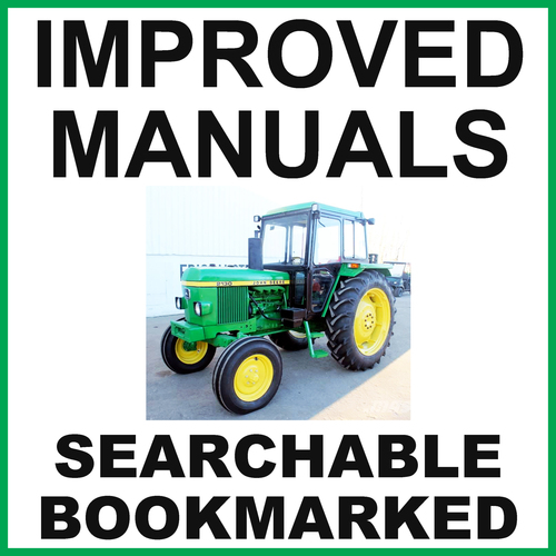 Product picture John Deere 2130 Tractor Illustrated Parts Catalog Manual - IMPROVED - DOWNLOAD