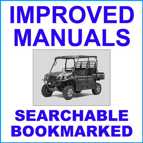 Product picture Kawasaki Mule Pro-FXT Utility Vehicle Repair Service Manual 2015 - IMPROVED - DOWNLOAD